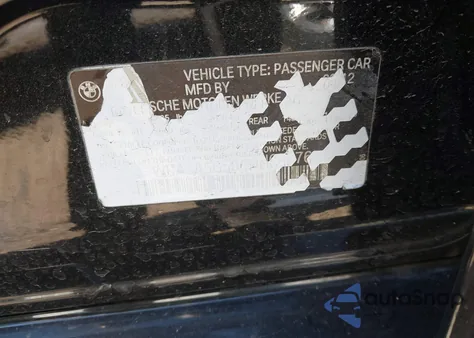 2012 BMW 335I z USA, uszkodzony, nr VIN WBA3A9G51CNN67676